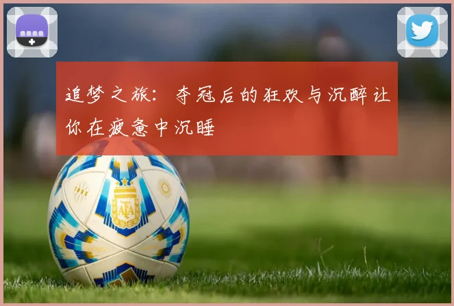 追梦之旅：夺冠后的狂欢与沉醉让你在疲惫中沉睡